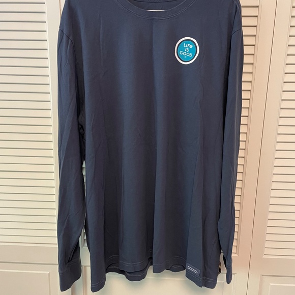 Men’s Life is Good L/S T Shirt - Picture 2 of 5